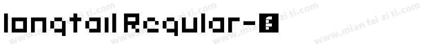 longtail Regular字体转换